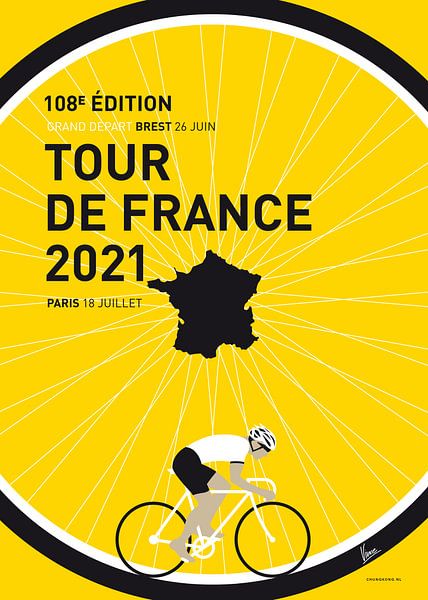 TOUR DE FRANCE 2021 by Chungkong Art