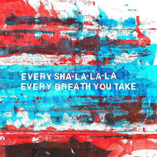 Chaque sha-la-la-la, chaque souffle que tu prends sur Feike Kloostra