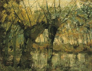 Willow Grove: Impression von Licht und Schatten, Piet Mondrian