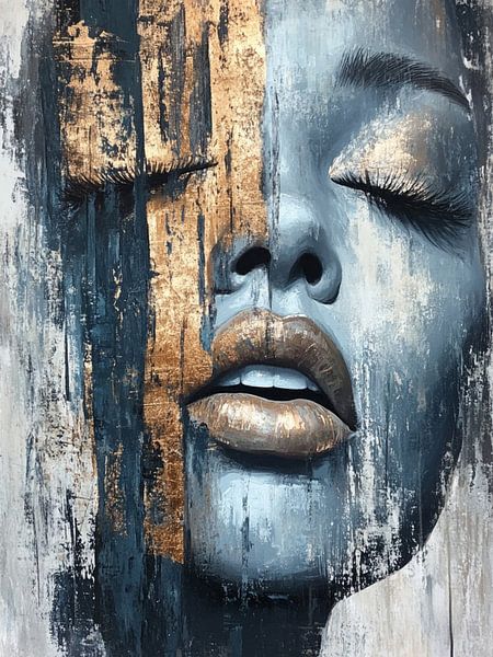 Modern Abstract Portrait by SPEQ ART