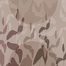 Botanische kunst in neutrale aardetinten nr. 7 van Dina Dankers thumbnail