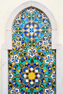 Casablanca Hassan II moskee van Stephanie Franken