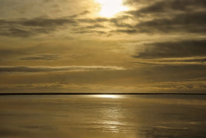Lever de soleil sur la côte ouest de l'Islande par eddy Peelman