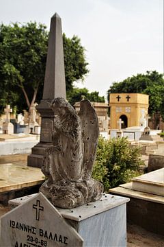 Koptisch Cairo: begraafplaats van Maurits Bredius