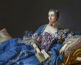 François Boucher - Madame de Pompadour von 1000 Schilderijen Miniaturansicht