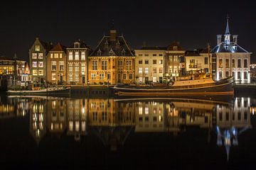 Maassluis Reflections by Marc Smits