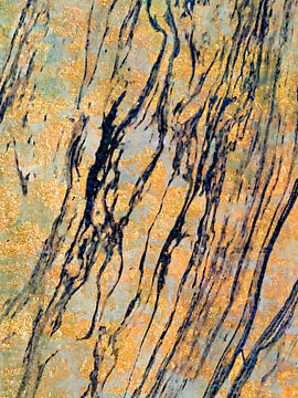 Goldenes Meer III ein moderner Natur Expressionist von FRESH Fine Art