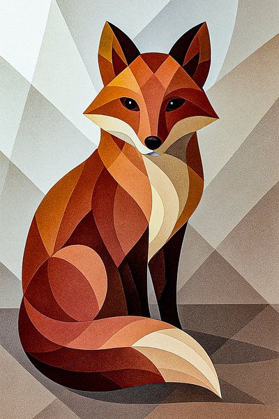 Abstrakter Fuchs von Ainoeska