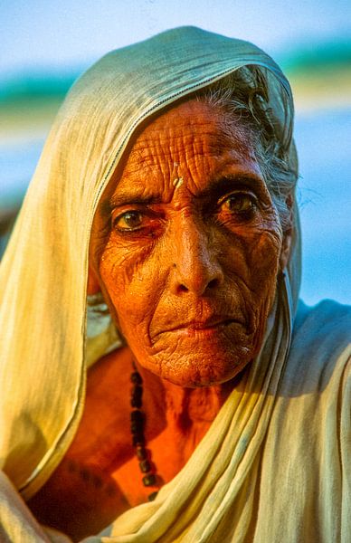 vrouw, India van Jan Fritz