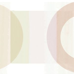 Abstrakte Geometrische Retro Formen Pastell