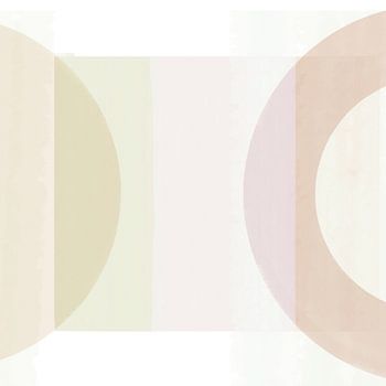 Abstrakte Geometrische Retro Formen Pastell