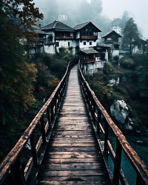 Randonnée dans les hautes terres par fernlichtsicht