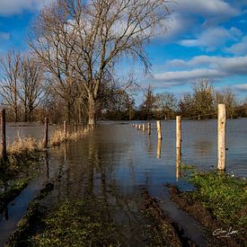 Meer overstromingen in Limburg van Clive Lynes