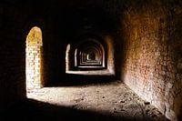 Mysterious deserted brick factory