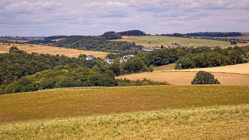 Schnee Eifel landscape between Bleialf and Hallschlag by Rob Boon