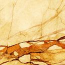 MARBLED ABSTRACT BEIGE ORANGE by Pia Schneider thumbnail