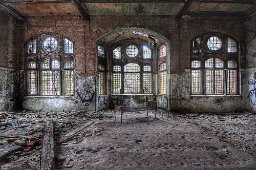 Urbex in Beelitz Heilstätten, Berlin.