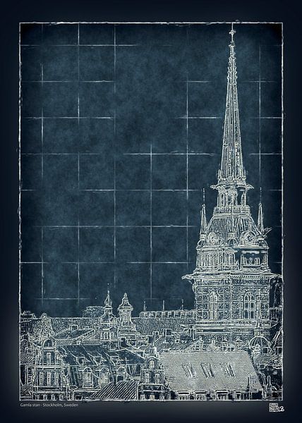 Gamla stan par Leopold Brix