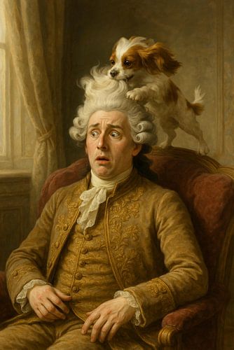 No, not the wig! van Marjolein Overbeek
