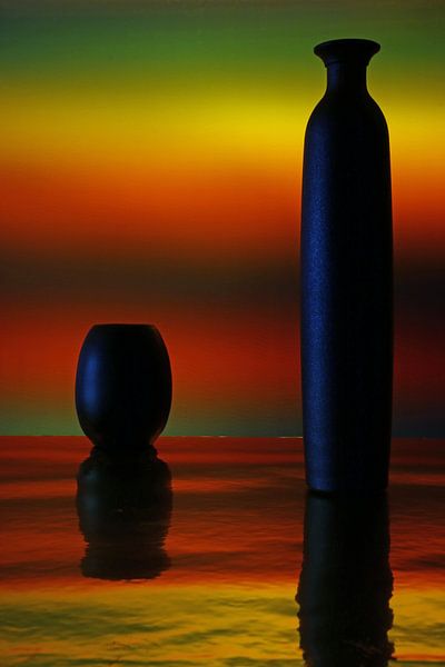 Sonnenuntergang, oft zu kurz in der Dauer........................................................... von Wim Bodewes