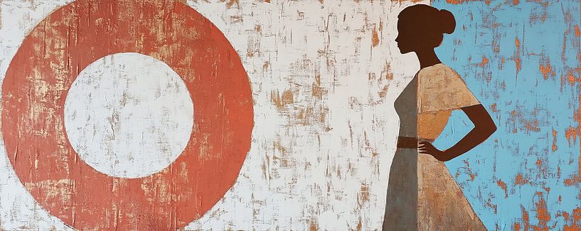 Women's silhouette | Urban Elegance by Wonderful Art