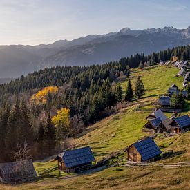 Planina Zajamniki - Autumn View by Teun Ruijters