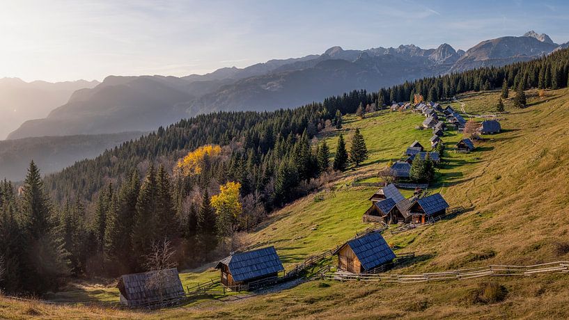 Planina Zajamniki - Herfstblik van Teun Ruijters