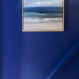 Customer photo: Sand and Sea, Julia Purinton by Wild Apple, on canvas