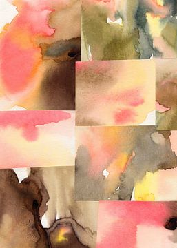 Abstrakte Komposition 5 von NKTN