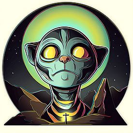 Saint du ciel silencieux sur Vythryd Arts