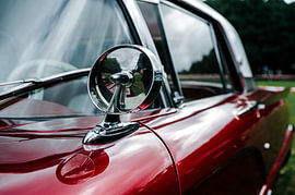 Ford Thunderbird 1959: Der Außenspiegel als Designstück
