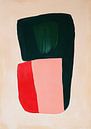 Contemporary Modern Abstract Pink Scandi by Niklas Maximilian thumbnail
