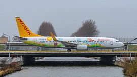 Pegasus Boeing 737-800 passenger aircraft. by Jaap van den Berg
