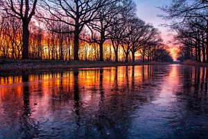 Zonsopkomst aan het Apeldoorns Kanaal