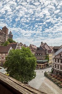 NÜRNBERG Vue sur la vieille ville 