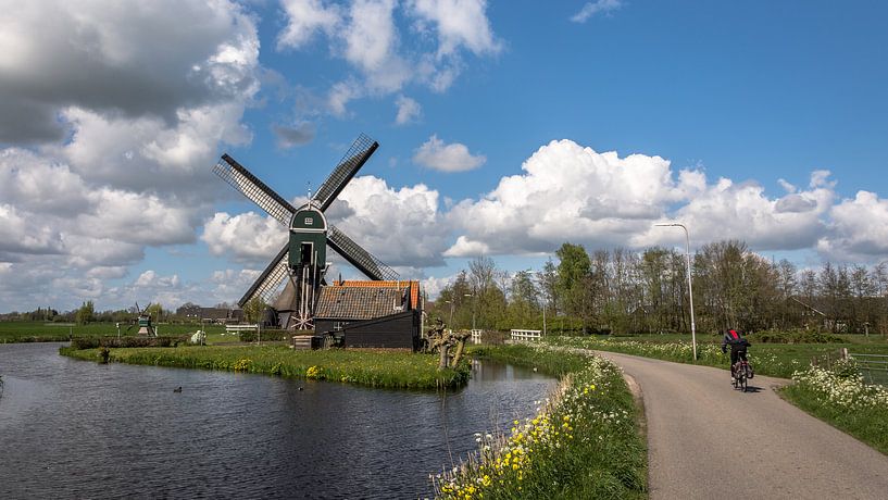 Bonrepasmolen in Vlist by Rinus Lasschuyt Fotografie
