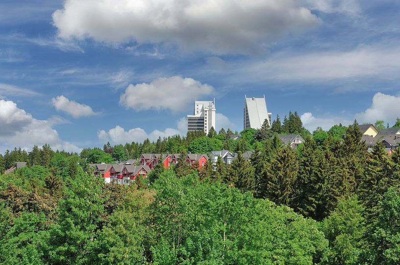 Oberhof dans la forêt de Thuringe par Peter Eckert
