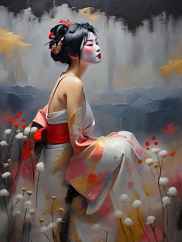 Geisha by Jolique Arte