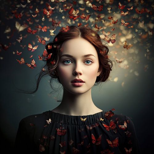 Surrealistisch portret