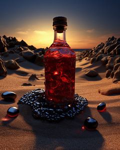 Dekoration am Strand