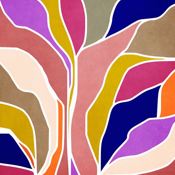 Kleurrijk gebladerte van Georgia Chagas