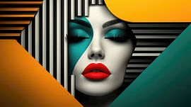 Geometrie der Stille von Klaus Tesching - Art-AI