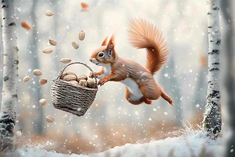 Réserves pour l'hiver par Heike Hultsch