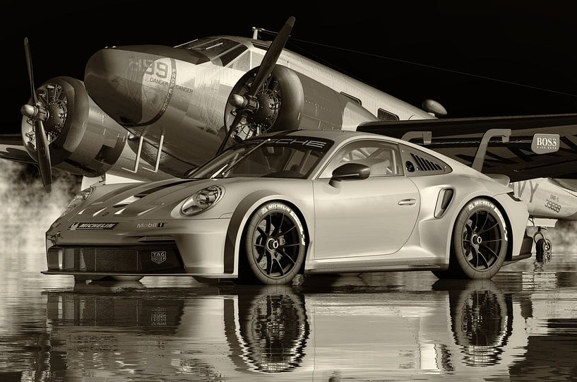Porsche 911GT 3 RS haute performance par Jan Keteleer