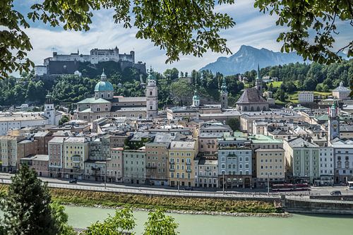 SALZBURG Prachtig uitzicht op de oude stad 