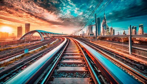 Verlichting met spoorbaan