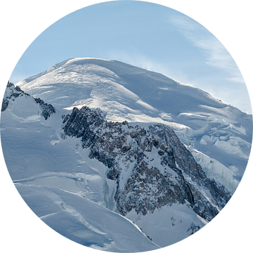 Mont-Blanc, dak van Europa van Jc Poirot