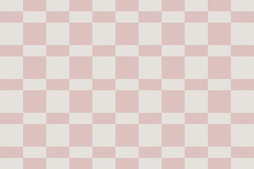 Dambordpatroon. Moderne abstracte minimalistische geometrische vormen in roze en wit 6