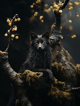 Zwarte vos van Stephanie Lenk - Feldmeth