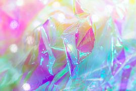 Schimmernde Falten im Pastelllicht